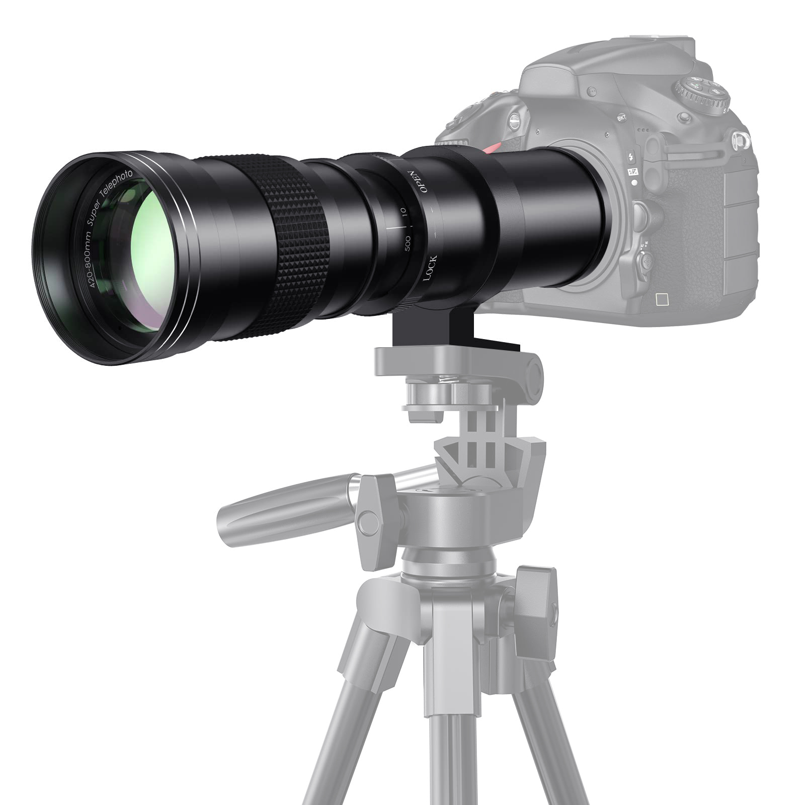 Photography Ratio - Ręczny teleobiektyw zmiennoogniskowy 420-800mm F/8.3 z
