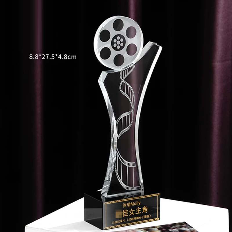 Photography Competition - Spersonalizowany kryształowy trofeum, konkurs filmowy, telewizyjny,