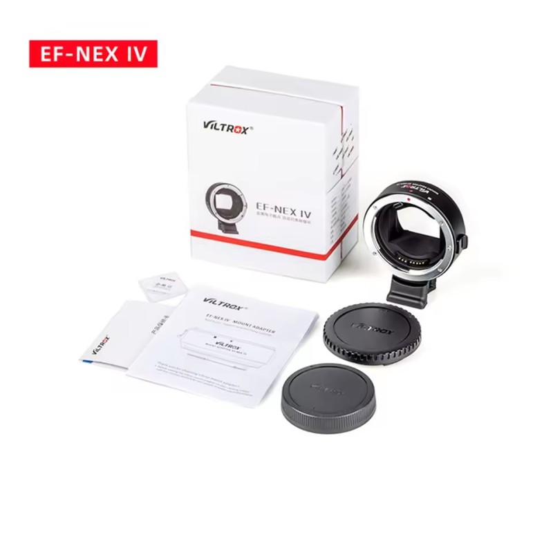 Sony Camera Zv-E10 - Adapter obiektywu VILTROX EF-NEX IV z
