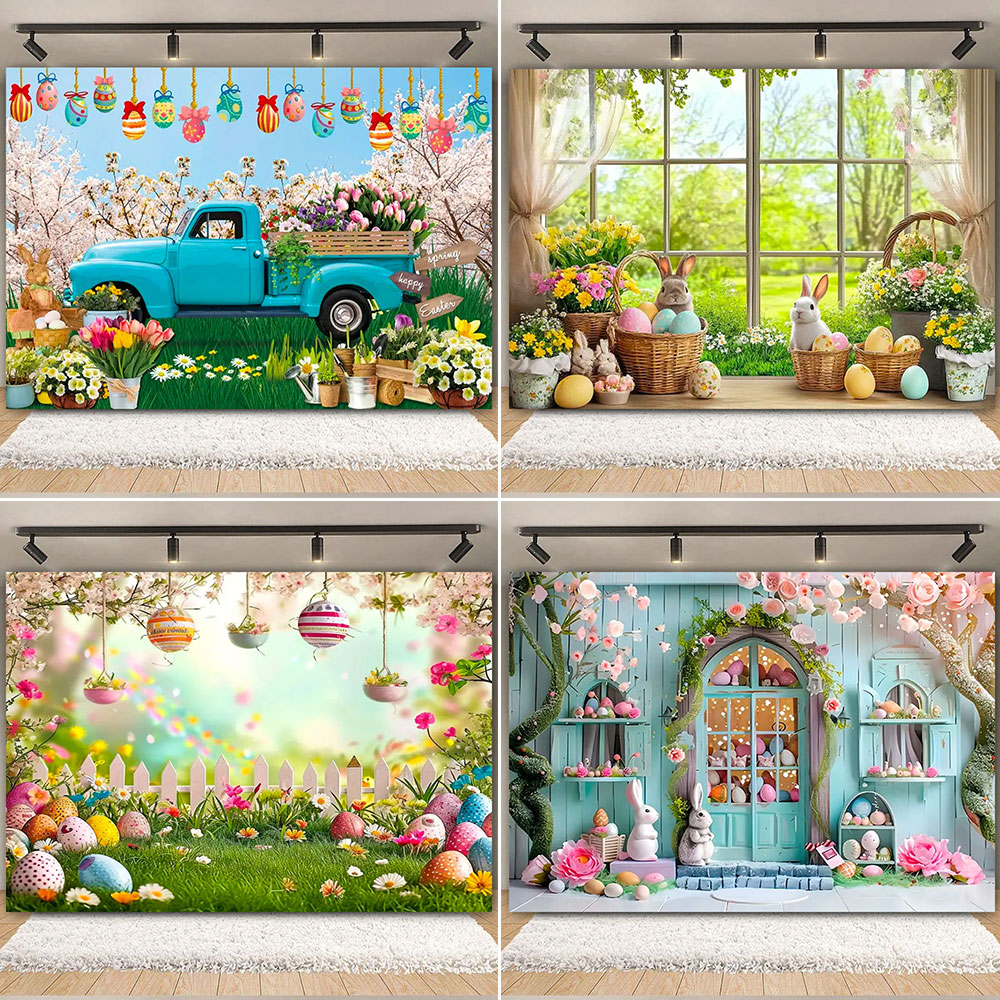 Happy Easter Backdrop Photogra – Photography Architecture recenzja i cena